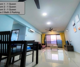 LDH Ipoh Town Majestic Superior 3room2bath 9pax