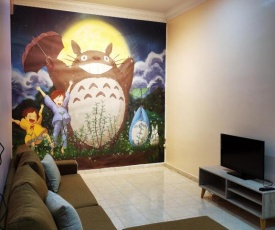 Bidor Totoro and One piece animation house