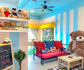 Manhattan Teddy Bear Suite by Nest Home at Austin Heights