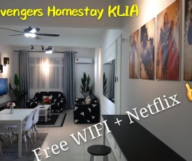 Avengers Homestay @ KLIA + FREE Wifi & Netflix