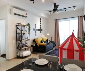 I City Residence, 2 Bedroom 4-7 Pax unit, Walking to Theme n Water Park & Shopping Mall